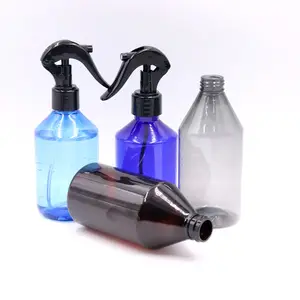 wholesale 250ml 300ml 500ml atomizer spray bottle plastic PET perfume room cleaning spray bottle air freshener spray bottle