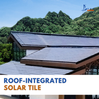 Tuiles solaires photovoltaïques intégrées au bâtiment Wonergy Titan 2026 pour l'énergie solaire domestique, l'éclairage et le chauffage