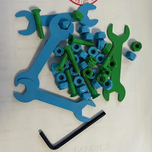 Hochwertige Skateboard-Hardware <span class=keywords><strong>Allan</strong></span> Kopfs ch raube und Mutter mit 75*21mm Schraubens chl üssel und L-Tool Professional Manufacturer Custom - Product Image 4