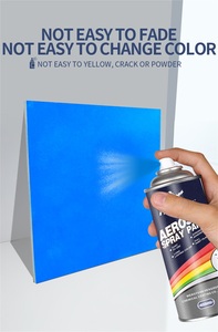 Pintura en <span class=keywords><strong>Aerosol</strong></span> para Retoques, Pintura en Spray de Color <span class=keywords><strong>Fluorescente</strong></span>, Anticorrosiva, de Gran Capacidad - Product Image 5