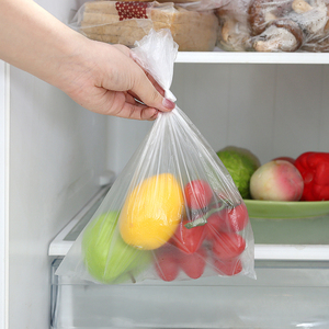 Supermarket Custom <b>Biodegradable</b> Transparent PE HDPE Side Gusset <b>Packaging</b> Shopping Roll Bag for Exhibition - Product Image 5