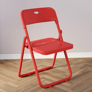 Chaise pliante moderne en plastique renforcé d'acier durable pour restaurant, parc, repas en plein air - Usage commercial - Product Image 1