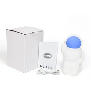 Silicone Astronaute & Bébé Spaceman LED Veilleuse 3.7V AAA Batterie Alimenté Chambre Décoratif Spaceman Forme