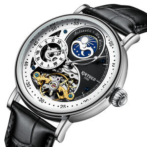 Nouveauté Prêt à Expédier Montres Mécaniques Tourbillon Haute Qualité Cuir Véritable Montre Homme pour Hommes - Product Image 2