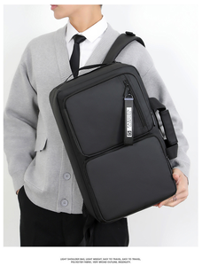 Sac à Dos d'Épaule pour Ordinateur Portable Personnalisé avec Logo, Grande Capacité, Multi-Fonctionnel, pour Affaires et Voyage, Sac d'École Décontracté pour Hommes en Gros - Product Image 6