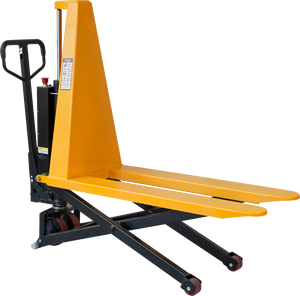 जिलिट हाई लिफ्ट हाइड्रोलिक पैलेट जैक 1 टन हाथ से संचालित कैंची लिफ्ट नए मैनुअल हाइड्रोलिक समायोज्य पैलेट ट्रक फोर्क लंबाई - Product Image 3