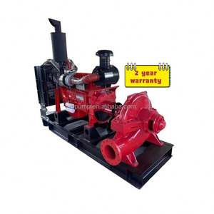 Bomba de Agua Industrial de Doble Succión con Motor de Corriente Continua de Alta Presión para Obras Hidráulicas, Minería y Extinción de Incendios - Product Image 1