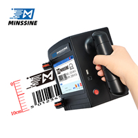 Imprimante jet d'encre portable et durable en tissu, polyvalente, automatique, à plat, pour étiquetage rapide de cartes, pour matériaux souples, nouvelle génération