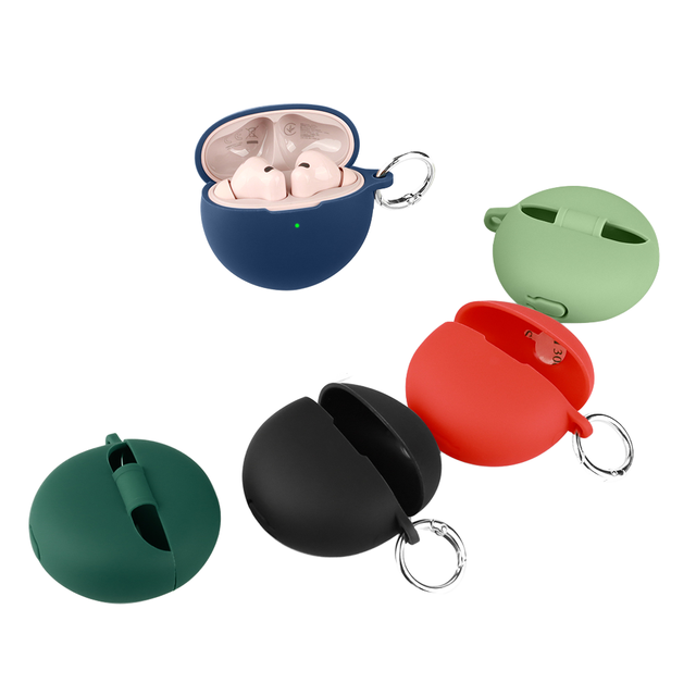 Weview Eco-Friendly Silicone Case with Epoxy Finish for FreeBuds 7i Wireless Earbuds-Protective Cover