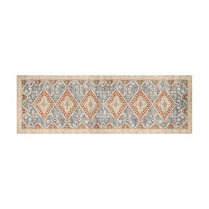 Alfombra Geométrica Decorativa para el Hogar, Rectangular, 23DFR0111, Fibra de Poliéster, Lavable, Antideslizante, para Uso en Interiores y Exteriores - Product Image 3