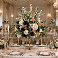 DKB Wholesale Wedding Centerpiece, Boules de fleurs artificielles, Arrangements de centre de table pour mariages, Décoration de table