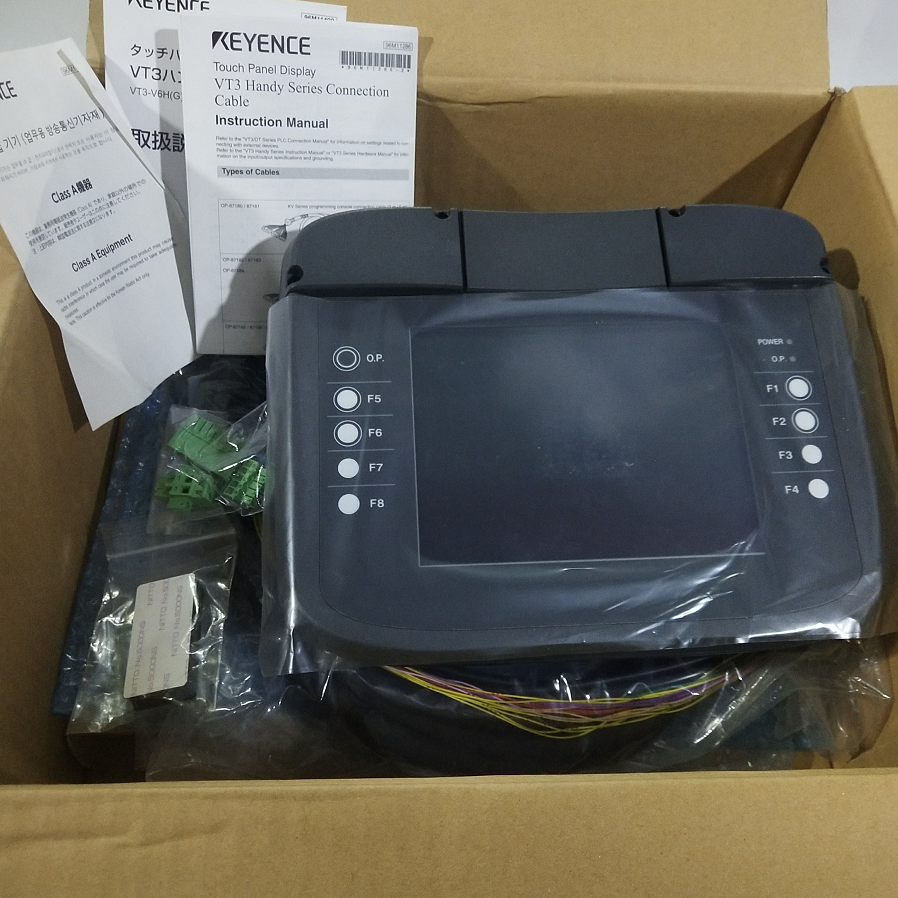 MRS-Kyenc01 KEYENCE製タッチパネル VT3-V6H TFT カラータッチパネル KEYENCE VT3-V6H VT3-V6HG 6インチ VGA
