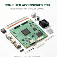 Accessoires informatiques OEM ODM, carte de circuit imprimé personnalisée, carte de circuit imprimé PCBA pour souris d'ordinateur, clavier, adaptateur, pièces détachées