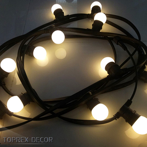 สายไฟเชื่อมต่อได้สำหรับหลอดไฟ LED แบบ E27 สำหรับภายนอกอาคาร ไฟประดับตกแต่งแบบสายยาว 100 เมตร สำหรับตกแต่งคริสต์มาส - Product Image 2