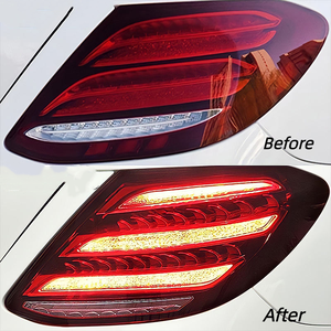 Feux arrière CCTC pour Mercedes Benz <span class=keywords><strong>Classe</strong></span> E W213 2016-2020, style Maybach modifié, feux de freinage arrière LED - Product Image 6