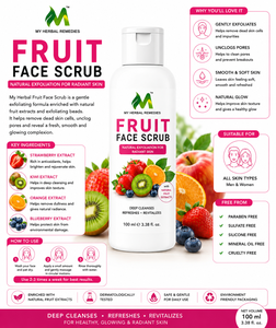 Gommage Visage aux Fruits Naturels, Formule Exfoliante pour Soins du Visage avec Extrait de Fruits Naturels, OEM ODM, Marque Privée, Vente en Gros - Product Image 4