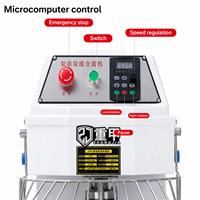 Mesin Mixer Adonan Spiral Komersial Baru - Produktivitas Tinggi Kecepatan Dapat Diatur Untuk Penggunaan Roti & Gandum 110V/220V/380V