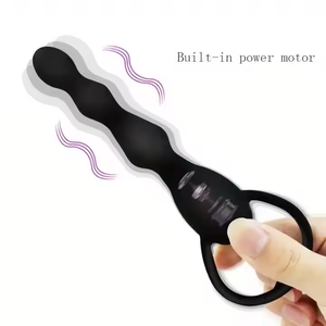 Vibratore Anale in Silicone Morbido con Massaggio Prostatico e Palline Vibranti per Coppie - Product Image 5