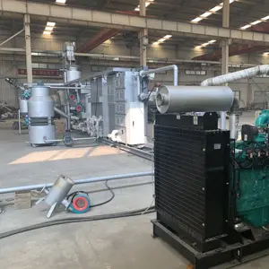 50KW תחנת כוח חשמלית מחולל רשת מבוסס ביומסה גזיפיר KX-150SB גזיפן עץ למכירה