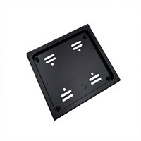 Support de plaque d'immatriculation en métal antirouille pour moto, norme kazakhe, vente en gros