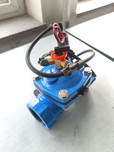 Van điều khiển điện từ sắt dễ uốn 2 ''loại màng kết thúc cho các ứng dụng tưới nước và tưới chung - Product Image 3