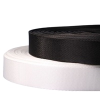 Sangles en sangle tissée imitation nylon colorées de 2,5 cm, anti-explosion, écologiques, résistantes aux UV, durables, pour poignées texturées