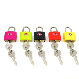 กุญแจล็อค TSA-385 สีเหลืองทองเหลือง ABS ขนาด 38x25x13 มม. สำหรับกระเป๋าเดินทาง เป้สะพายหลัง ความปลอดภัยในการเดินทาง - Product Image 3