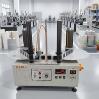 Machine de refendage et de rembobinage numérique industrielle automatique DARUI Label Factory avec compteur de rouleaux et moteur à roulement, contrôlée par PLC