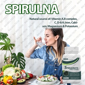 Comprimés de spiruline 500 mg à marque privée OEM avec chlorophylle, protéine végétale, superaliment, nutrition quotidienne pour adultes actifs - Product Image 5