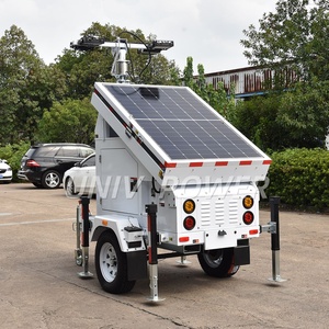 Tour d'éclairage et de vidéosurveillance mobile extérieure 2026 à charge rapide et écologique avec énergie solaire efficace pour station de recharge de véhicules électriques - Product Image 6