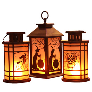 Linterna LED Decorativa de Halloween HLC con Diseño de Fantasma y Calavera, Adornos Vintage Espeluznantes para Bares, Salas de Escape y Decoración de Dormitorios - Product Image 5