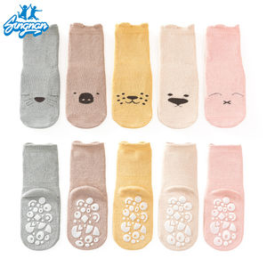 جوارب شبشب داخلية دافئة سميكة من تيري للأطفال الصغار جوارب داخلية مضادة للانزلاق تعليم مبكر رسوم كرتونية لطيفة - Product Image 5