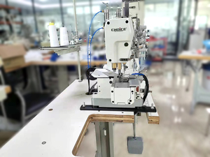 GC600D-HG T-Shirts Interlock Máy May Tự Động Dưới Hemming Xi Lanh Giường Interlock Máy May - Product Image 3