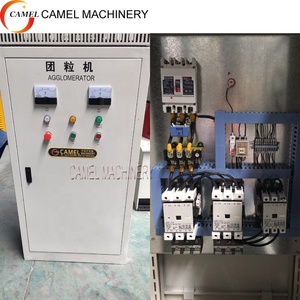 Chất thải HDPE LDPE căng phim agglomerator/PP PE dệt Túi pelletizer PP Raffia nghiền Máy đầm - Product Image 4