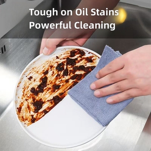 خرقة غسيل غير لاصقة مايكروفايبر مايكروفايبر ماصة ماصة علبة واحدة 20 بيككس غسيل - Product Image 3