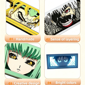 Lámpara <span class=keywords><strong>de</strong></span> Papel Tallado con Efecto <span class=keywords><strong>de</strong></span> Luz Holográfica 3D <span class=keywords><strong>de</strong></span> Anime <span class=keywords><strong>de</strong></span> Alta Calidad, Decoración <span class=keywords><strong>para</strong></span> Sala <span class=keywords><strong>de</strong></span> Estar, <span class=keywords><strong>para</strong></span> el Hogar <span class=keywords><strong>de</strong></span> los Recién Casados - Product Image 4