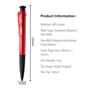 Bolígrafo de Plástico con Tinta Negra de 1.0 mm, Tamaño Grande, para Publicidad y Promociones, Venta al Por Mayor - Product Image 2