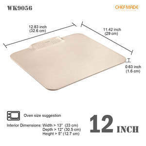 Plaque à pâtisserie en acier au carbone antiadhésive, petite plaque à biscuits, plateau <span class=keywords><strong>de</strong></span> <span class=keywords><strong>cuisson</strong></span> plat sans bordure, utilisable au <span class=keywords><strong>four</strong></span> - Product Image 2