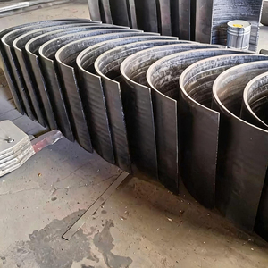 Bande de revêtement dure Q345B pour convoyeur à plateaux, motif gaufré, 10 mm d'épaisseur, 1500x4000 mm, pour plateaux de convoyeur, approvisionnement OEM - Product Image 1