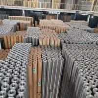 Grillage soudé en métal galvanisé de haute qualité, anti-corrosion, résistant à la compression, à mailles carrées, pour clôture de construction professionnelle