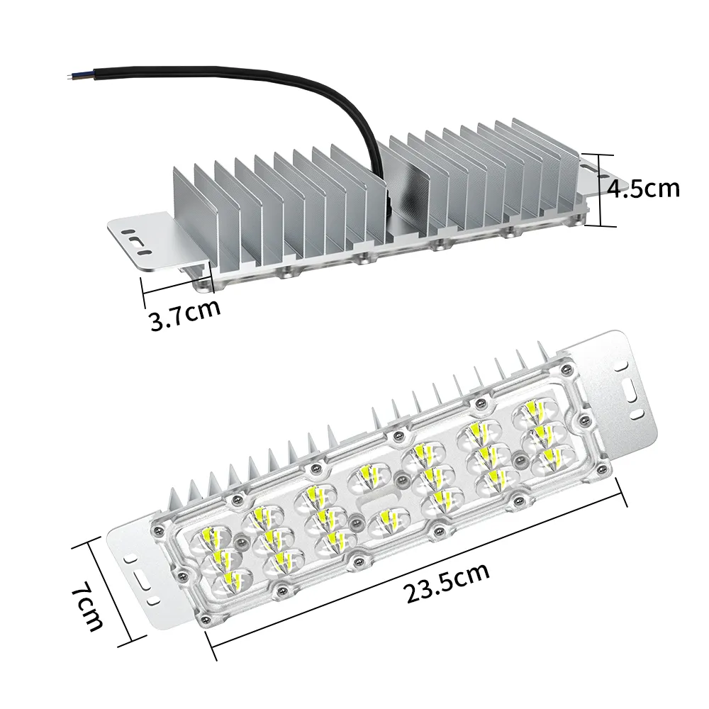 LED sokak lambası tünel ışık 50w 60W modülü 54V alüminyum IP68 yüksek ışık verimliliği 190LM/W yüksek kaliteli sokak ışık tüneli