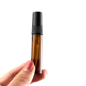 Refillable 3ml Spray Travel Portable Atomizer Small 2ml 5ml 8ml 10ml Serum Mini Perfume Glass Vials Empty Bottles