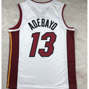 Ventes en gros de nouveaux maillots de <span class=keywords><strong>basket</strong></span>-ball pour hommes de <span class=keywords><strong>Miami</strong></span>, 7 Antetokounmpo, 13 Adebayo, <span class=keywords><strong>22</strong></span> Wiggins, maillots brodés, maillot personnalisé - Product Image 3