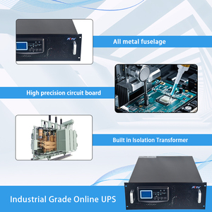 Trực tuyến Rack <span class=keywords><strong>UPS</strong></span> điện trực tuyến <span class=keywords><strong>UPS</strong></span> 6KVA pin bên ngoài typle cho bệnh viện ngân hàng giám sát hệ thống sao Lưu thời gian - Product Image 5