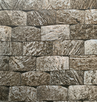 Paneles de Pared de PVC con Textura 3D, Diseño Postmoderno, Impermeables, Resistentes al Fuego y Antiestáticos, para Uso Interior, Comercial y de Entretenimiento