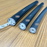 Nouveau produit 2026 : Tube néon flexible noir 360 RGB D22, néon RGB adressable à 360 degrés, néon flexible à 360 LED