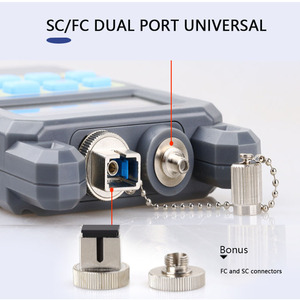 Tất cả-trong-một sợi quang Cáp <span class=keywords><strong>Tester</strong></span> -70 đến + 10dBm 10mW sợi quang Power Meter 10km cáp <span class=keywords><strong>Tester</strong></span> Công cụ trực quan lỗi định vị - Product Image 5
