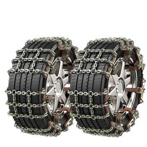 Nouvelles chaînes de dérapage de <span class=keywords><strong>neige</strong></span> en acier galvanisé anti-dérapant chaîne de pneu pour voitures Chaînes à <span class=keywords><strong>neige</strong></span> de voiture de performance - Product Image 2