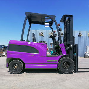 Tout nouveau chariot élévateur électrique à <span class=keywords><strong>4</strong></span> roues 3 tonnes 3,5 tonnes <span class=keywords><strong>4</strong></span> tonnes chariot élévateur à contrepoids CE/ISO avec couleurs et logos personnalisables - Product Image 2