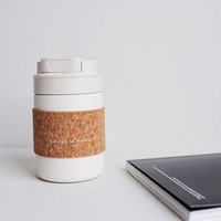 Bouteille isotherme promotionnelle 330 ml en acier inoxydable 304, mignonne, pour café et eau, avec couvercle personnalisé, idéale pour le camping, écologique, maintien au chaud 6-12 heures